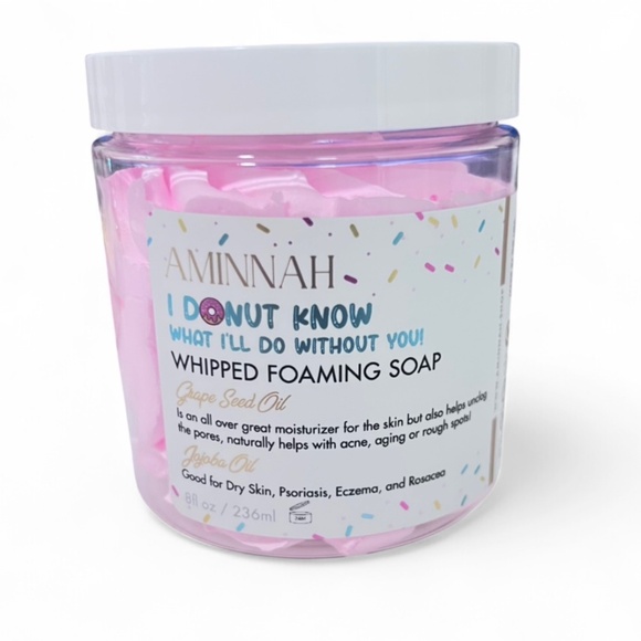 Aminnah Whipped Foaming Soap - Picture 1 of 2